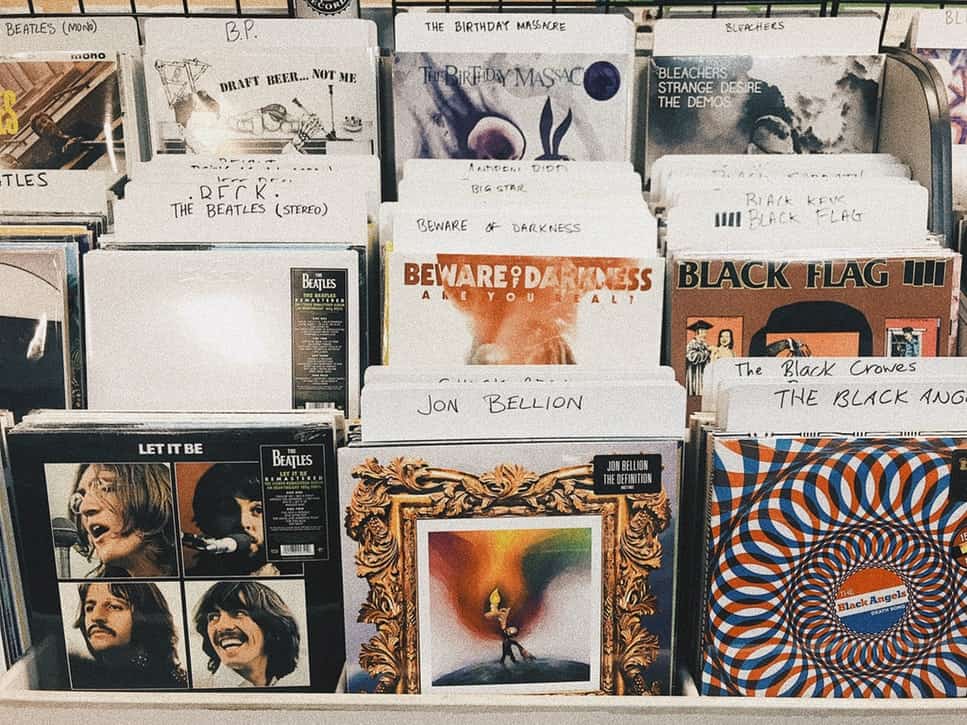 Picture of Records on a Stand